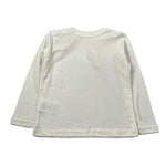 Msgm Shirt tinta unita con Stampa Panna per Neonata F5MSUNTH284 PANNA MSGM 