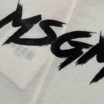 Msgm Shirt tinta unita con Stampa Panna per Neonata F5MSUNTH284 PANNA MSGM 
