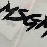 Msgm Shirt tinta unita con Stampa Panna per Neonata F5MSUNTH284 PANNA MSGM 