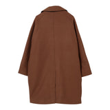 N°21 Cappotto tinta unita con Bottoni Cammello per Bambina N2105C CAMMELLO N°21 