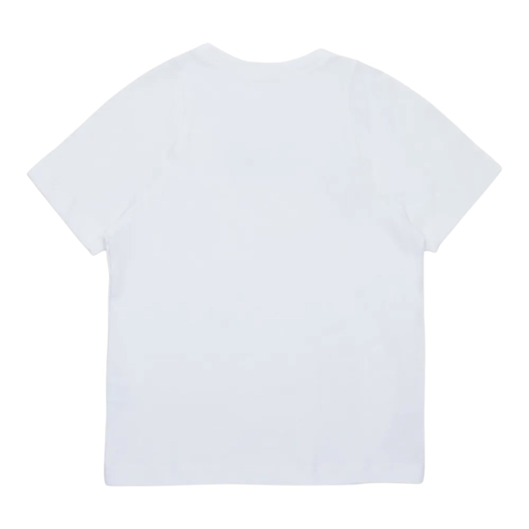 N°21 T-Shirt tinta unita Girocollo con Stampa Bianco per Bambina N2105JX BIANCO N°21 