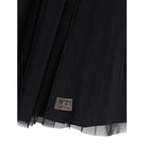 N°21 Abito tinta unita con Tulle Nero per Bambina N2105Y NERO N°21 