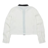 N°21 Camicia Manica Lunga tinta unita Bianco per Bambina N2106F BIANCO N°21 