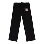 N°21 Pantalone tinta unita con Logo Nero per Bambina N2106N NERO N°21 