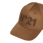 N°21 Cappello Berretto tinta unita Cammello per Bambino N2108R CAMMELLO N°21 