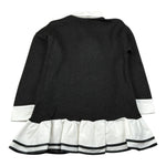 Naida Abito Manica Lunga tinta unita Nero per Bambina NAAB365 NERO NAIDA 