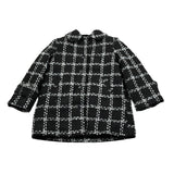 Naida Cappotto tinta unita Nero per Bambina NAGB302 NERO NAIDA 