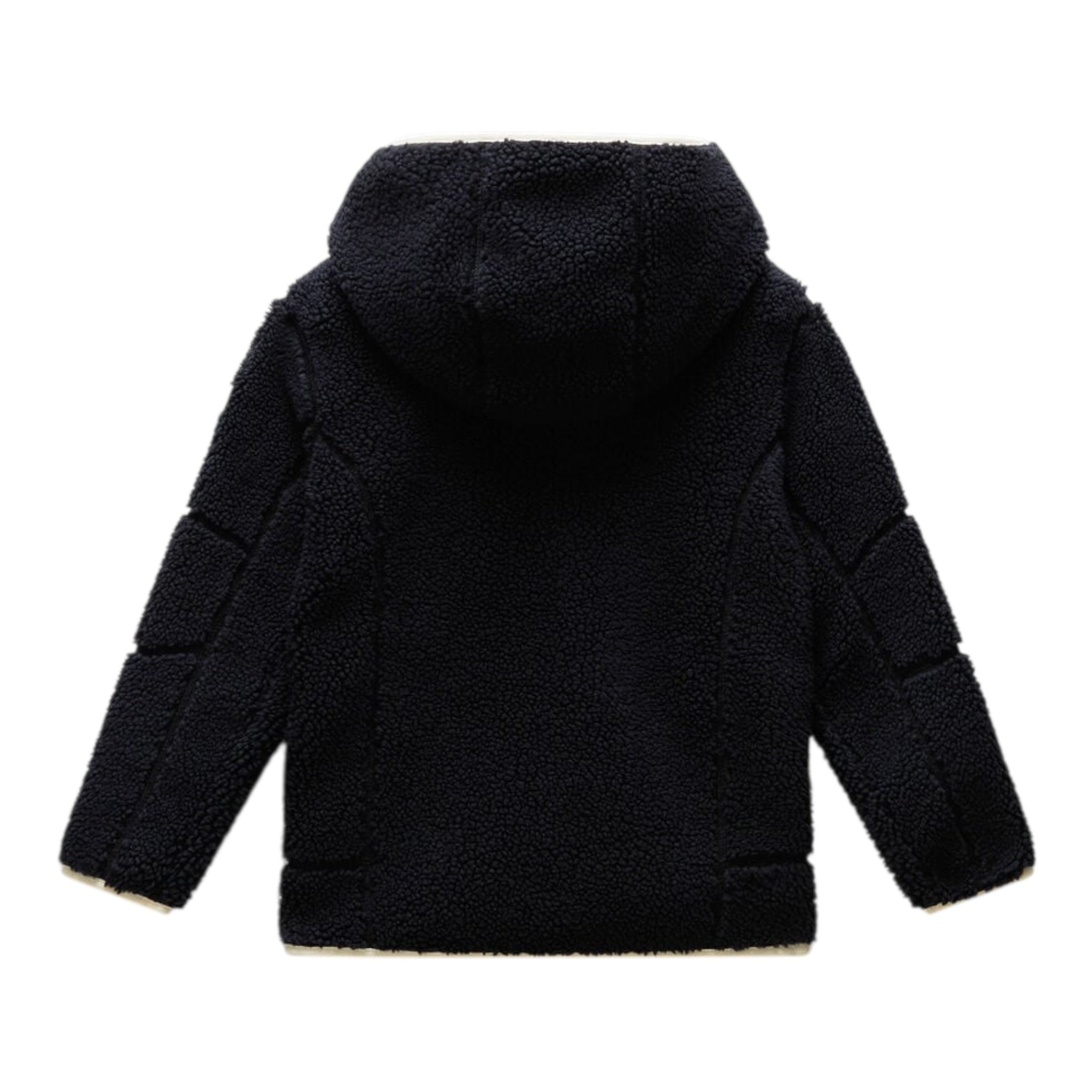 Napapijri Giubbino Modello Teddy tinta unita Nero per Bambino NP0A4HG10411 NERO NAPAPIJRI 