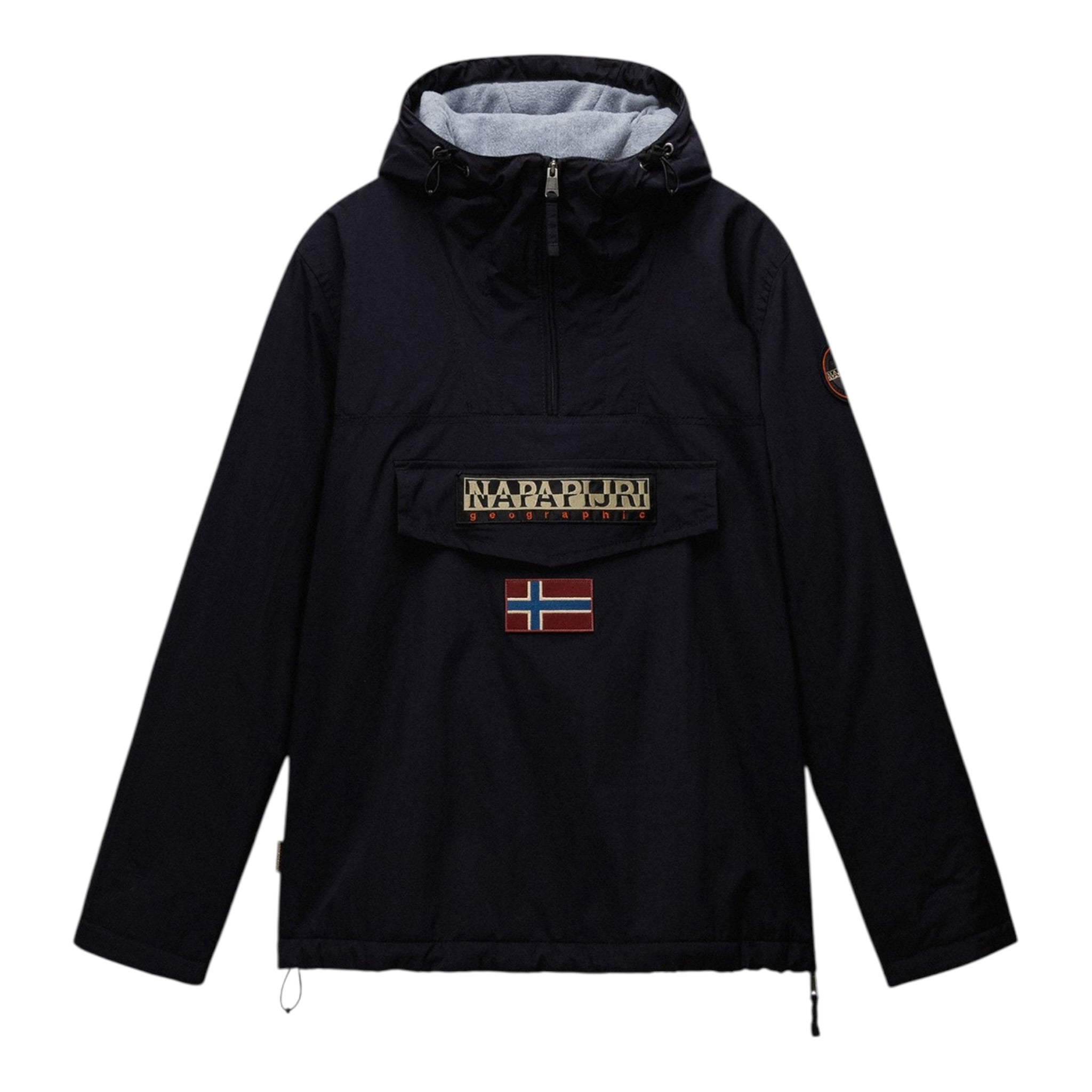 Napapijri Giubbino Tina Unita con Cappuccio E Stampa Blu per Bambino NP0A4HHK0411 BLU NAPAPIJRI 