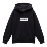 Napapijri Felpa Chiusa con Cappuccio tinta unita Nero per Bambino NP0A4HY4041 NERO NAPAPIJRI 