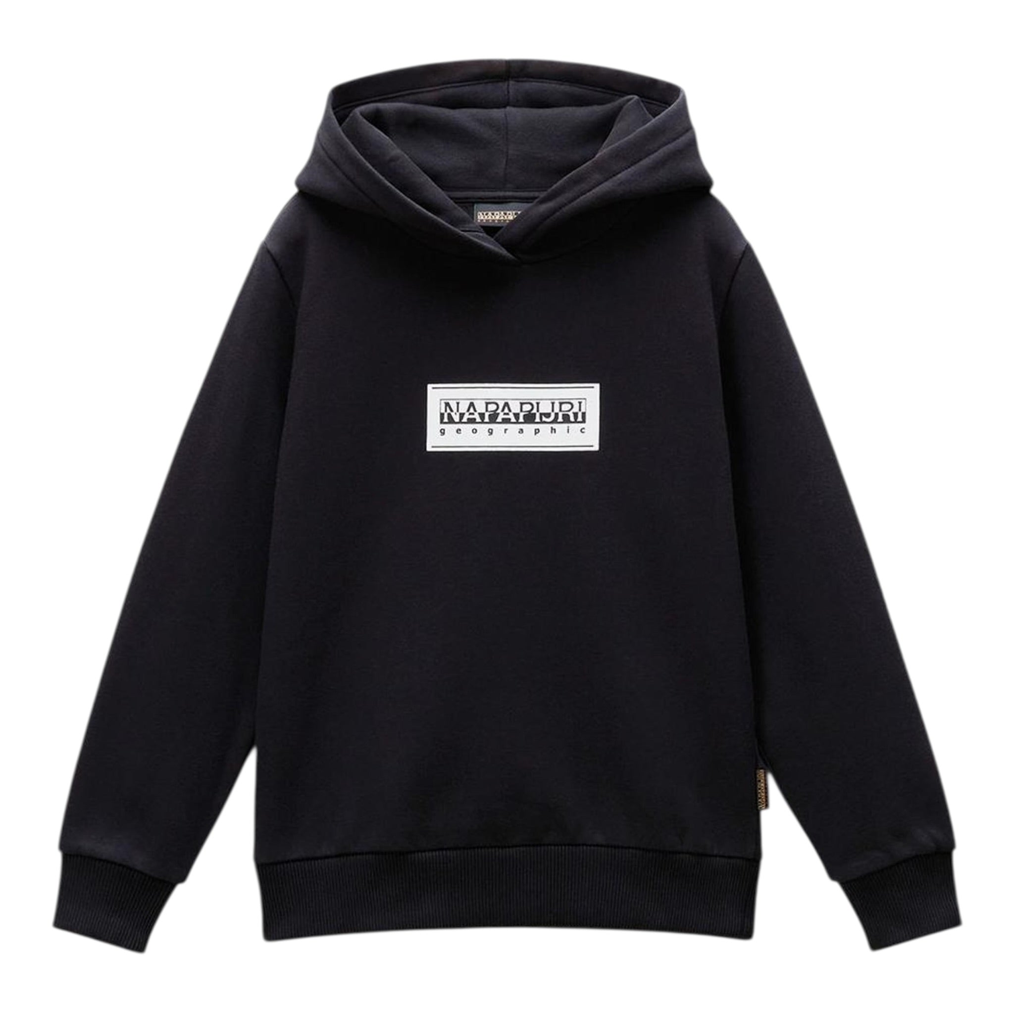 Napapijri Felpa Chiusa con Cappuccio tinta unita Nero per Bambino NP0A4HY4041 NERO NAPAPIJRI 