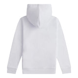 New Balance Felpa tinta unita con Cappuccio E Logo Bianco per Bambino LAKB0062 BIANCO NEW BALANCE 
