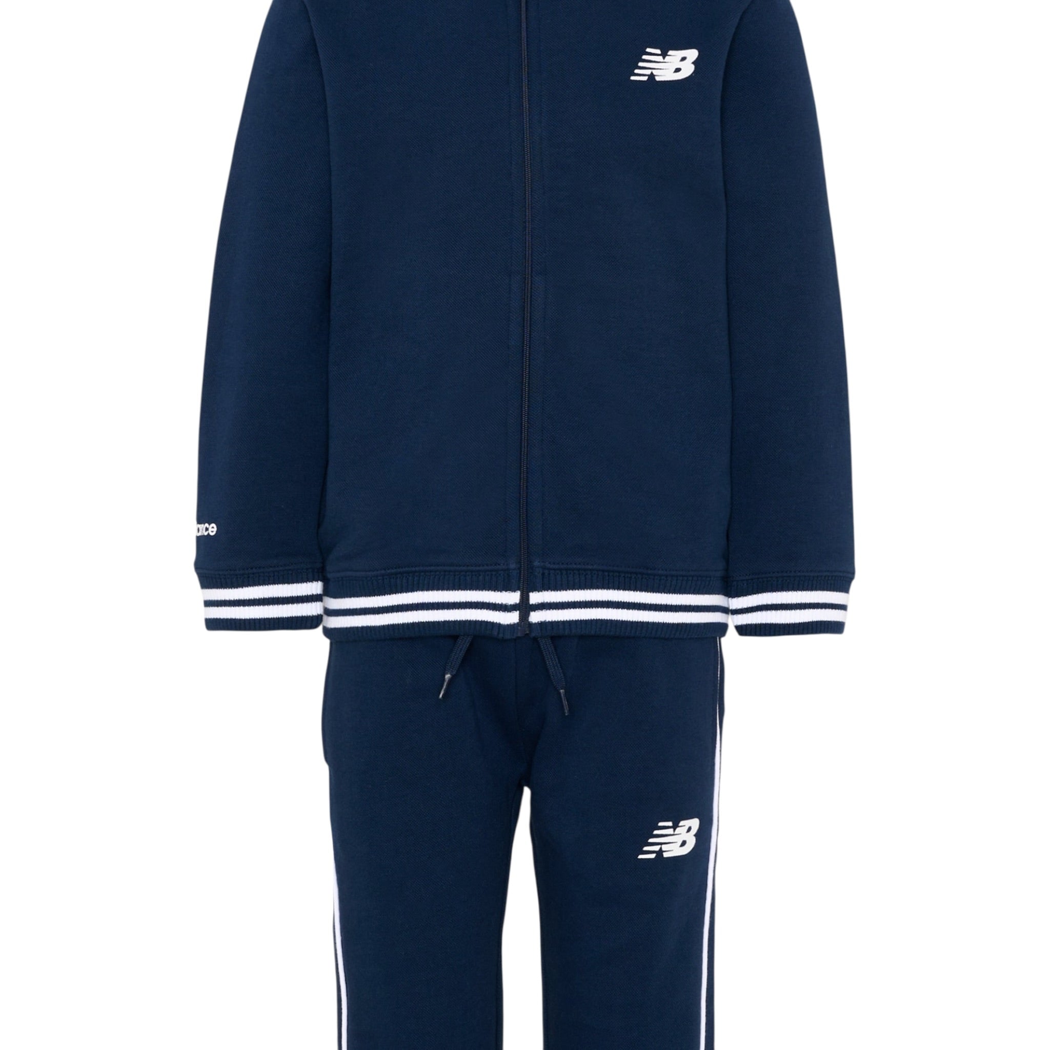 New Balance Completo 2 Pezzi Felpa-Pantalone tinta unita Blu per Bambino LAKB0311 BLU NEW BALANCE 