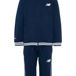 New Balance Completo 2 Pezzi Felpa-Pantalone tinta unita Blu per Neonato LAKB0311N BLU NEW BALANCE 