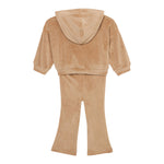 Nike Completo 2 Pezzi Felpa-Pantalone Beige per Bambina 36N417 BEIGE NIKE 