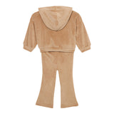 Nike Completo 2 Pezzi Felpa-Pantalone Beige per Bambina 36N417 BEIGE NIKE 