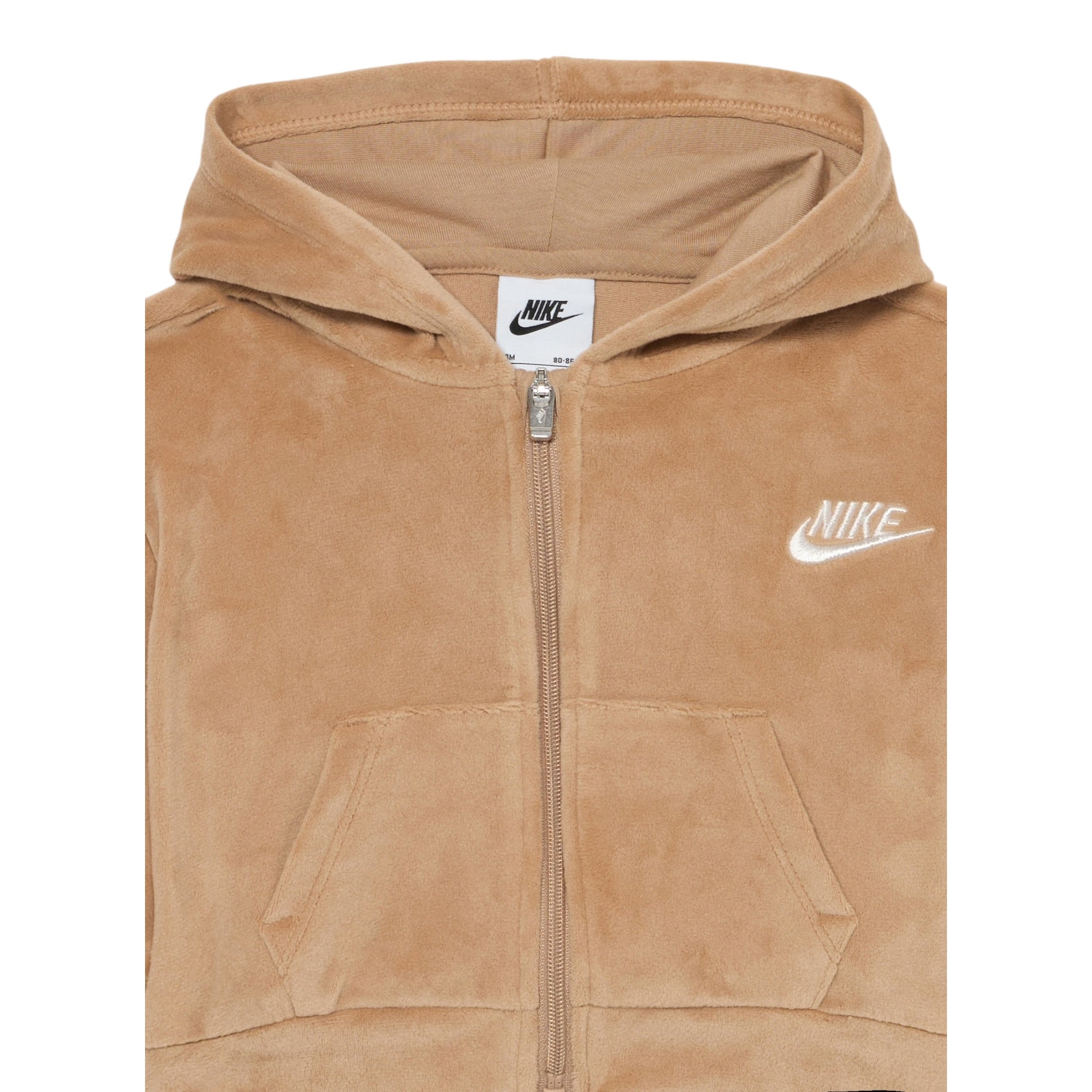 Nike Completo 2 Pezzi Felpa-Pantalone Beige per Bambina 36N417 BEIGE NIKE 
