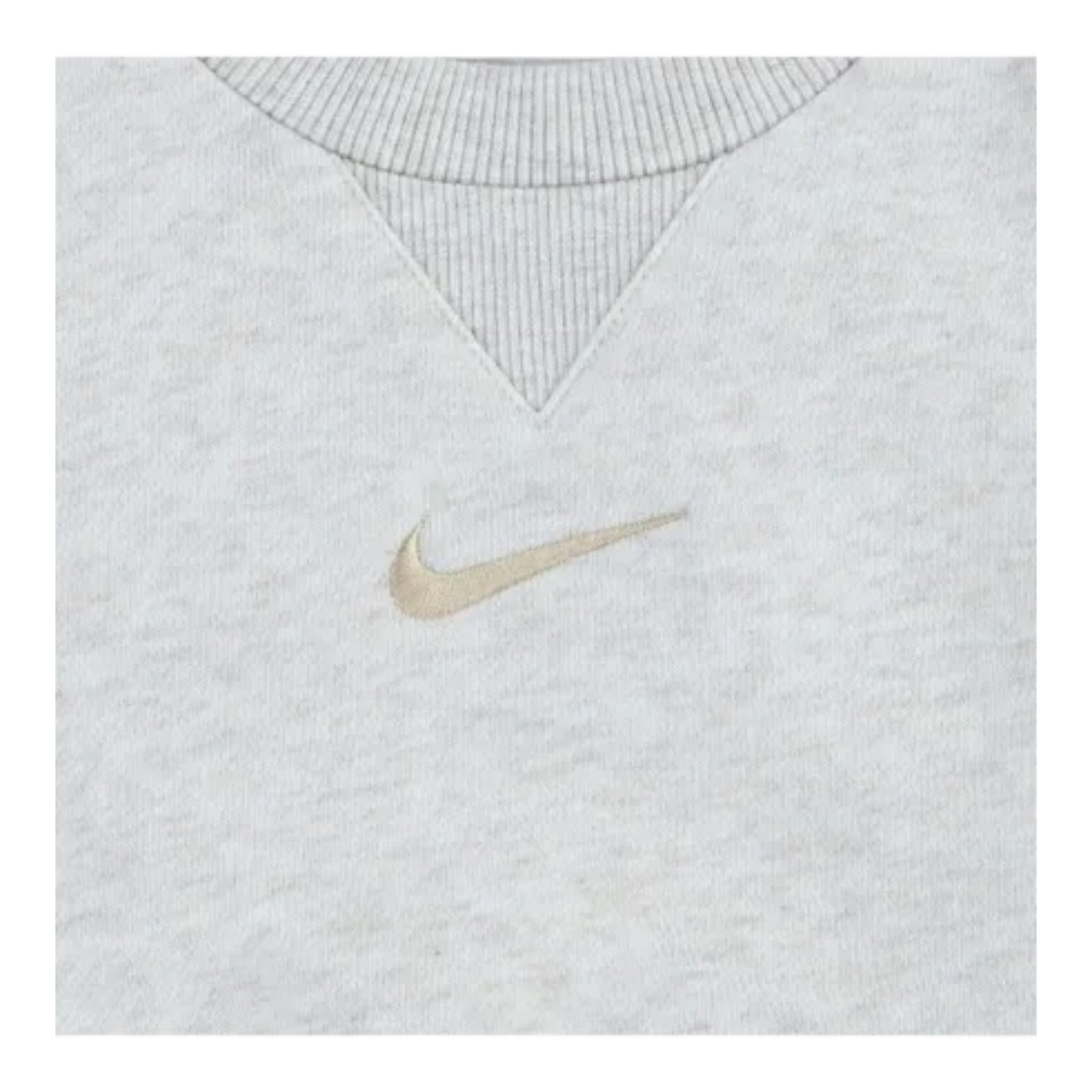 Nike Completo 2 Pezzi Felpa-Pantalone tinta unita Beige per Neonata 56M188X BEIGE NIKE 