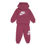 Nike Completo 2 Pezzi Felpa-Pantalone tinta unita Magenta per Neonata 66L135 MAGENTA NIKE 