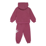 Nike Completo 2 Pezzi Felpa-Pantalone tinta unita Magenta per Neonata 66L135 MAGENTA NIKE 