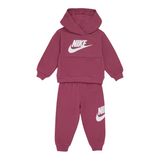 Nike Completo 2 Pezzi Felpa-Pantalone tinta unita Magenta per Neonata 66L135X MAGENTA NIKE 