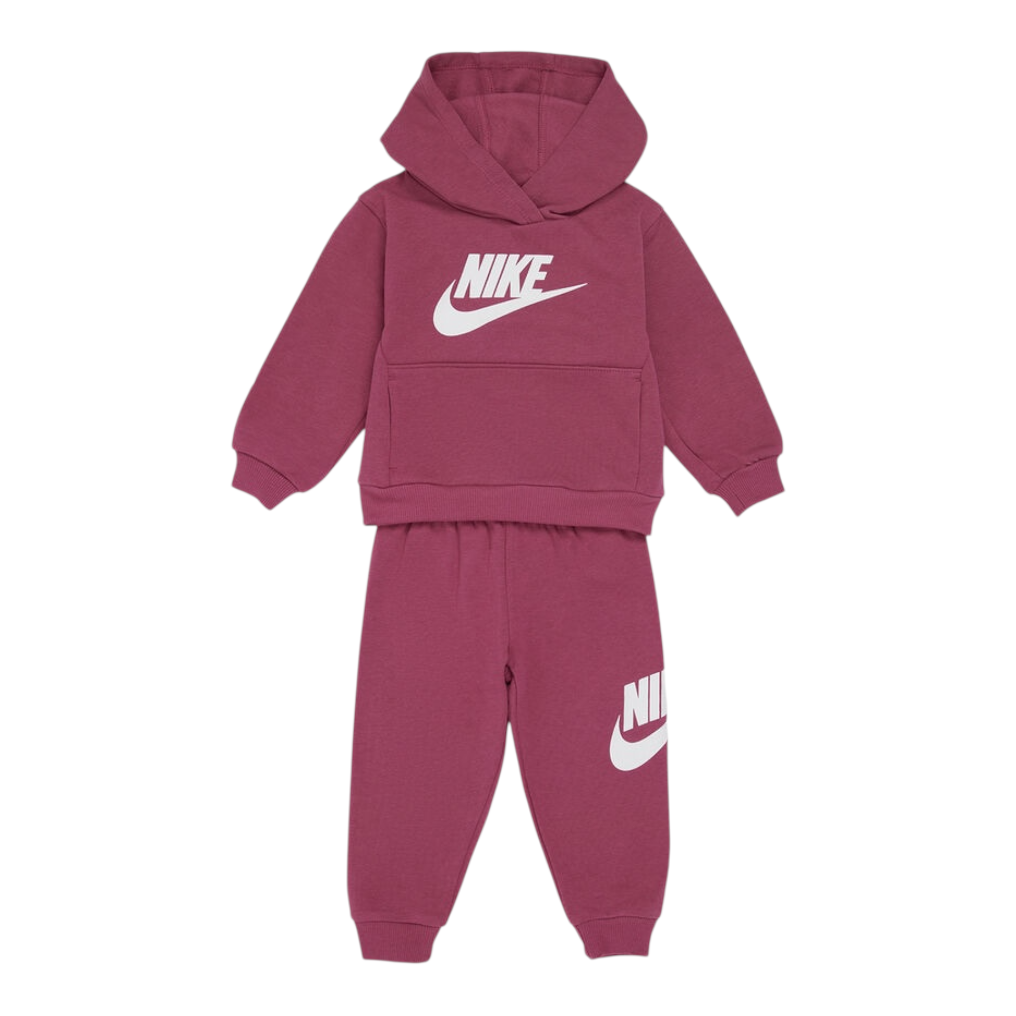 Nike Completo 2 Pezzi Felpa-Pantalone tinta unita Magenta per Neonata 66L135X MAGENTA NIKE 