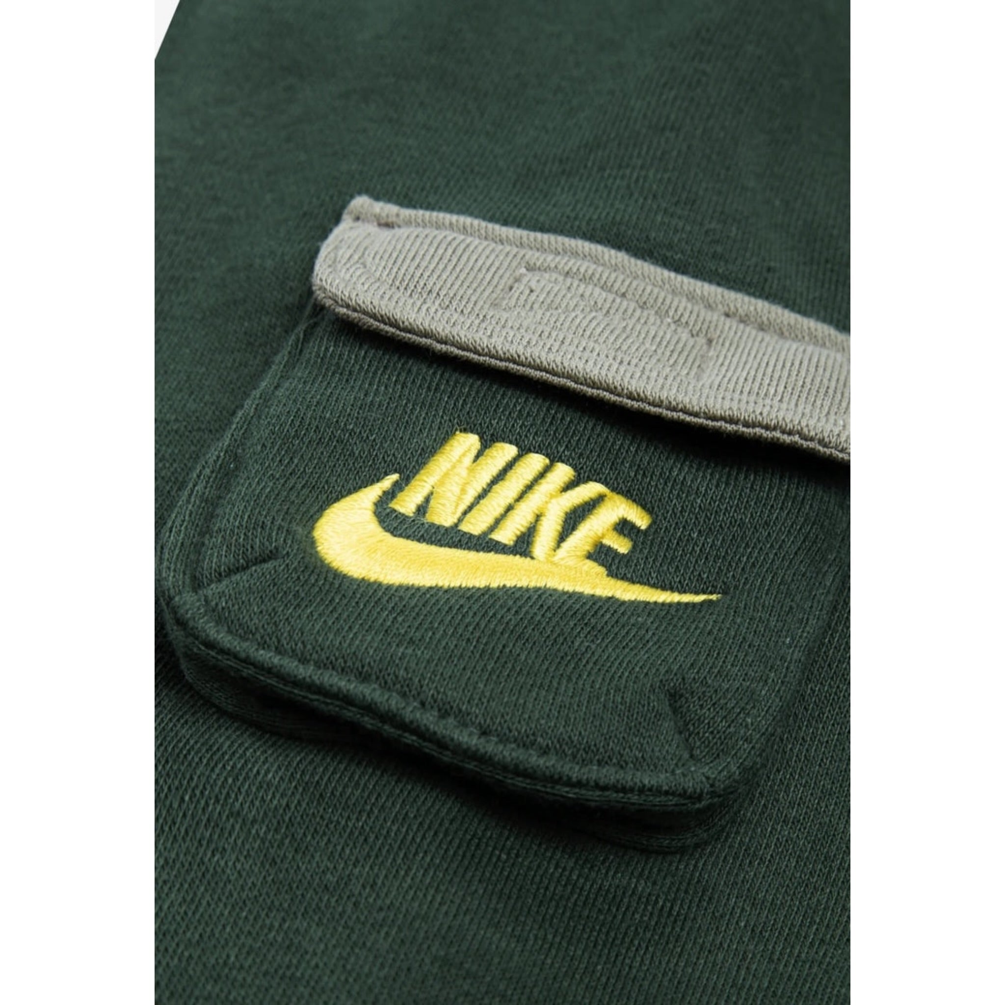 Nike Completo 2Pz Felpa-Pantalone Verde per Neonato 66N239 VERDE NIKE 