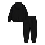 Nike Completo 2 Pezzi Felpa-Pantalone tinta unita Nero per Neonato 66N241X NERO NIKE 