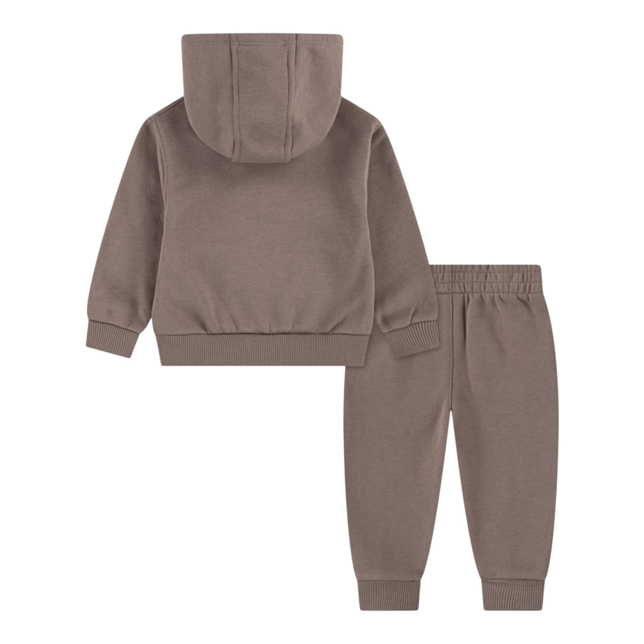 Nike Completo 2 Pezzi Felpa-Pantalone tinta unita Fango per Neonata 66N599 FANGO NIKE 