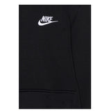 Nike Felpa con Zip E Cappuccio tinta unita Nero per Bambino 86L089 NERO NIKE 