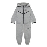 Nike Completo 2 Pezzi Felpa-Pantalone tinta unita Grigio per Bambino 86M880 GRIGIO NIKE 