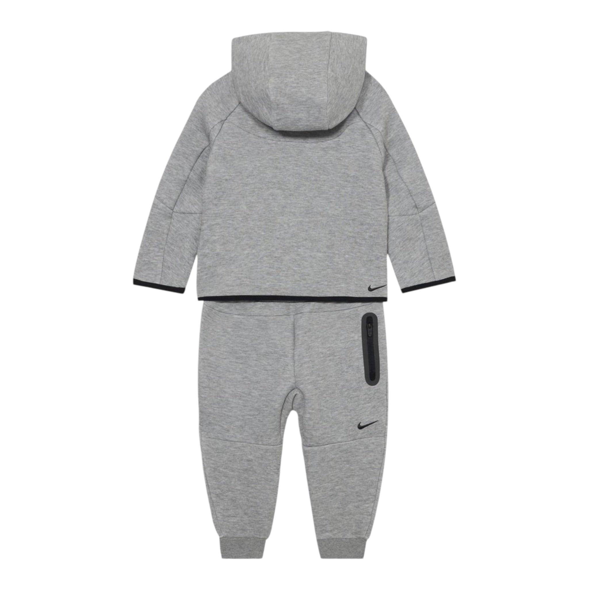 Nike Completo 2 Pezzi Felpa-Pantalone tinta unita Grigio per Bambino 86M880 GRIGIO NIKE 
