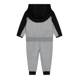 Nike Completo 2 Pezzi Felpa-Pantalone tinta unita Grigio/Nero per Bambino 86M880X GRIGIO/NERO NIKE 