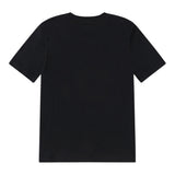 Nike T-Shirt Girocollo Tinta Unit con Stampe Nero per Bambino 86N503 NERO NIKE 
