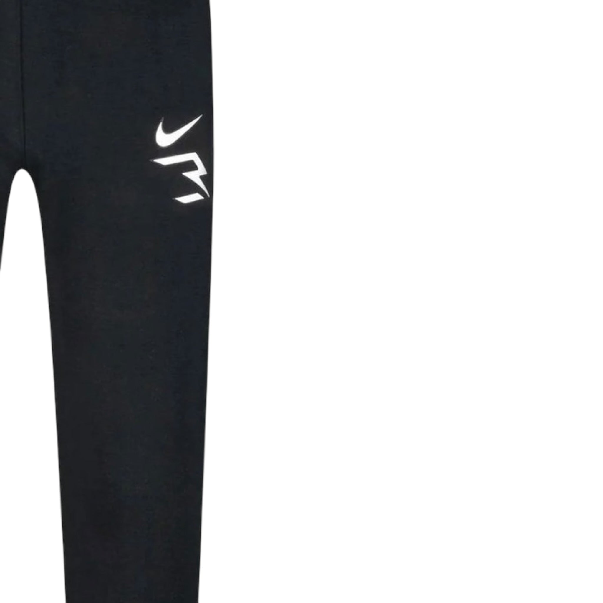 Nike Pantalone Tuta tinta unita con Logo Nero per Bambino 9Q0321X NERO NIKE 