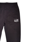 Nike Pantalone Tuta tinta unita con Logo Nero per Bambino 9Q1094 NERO NIKE 