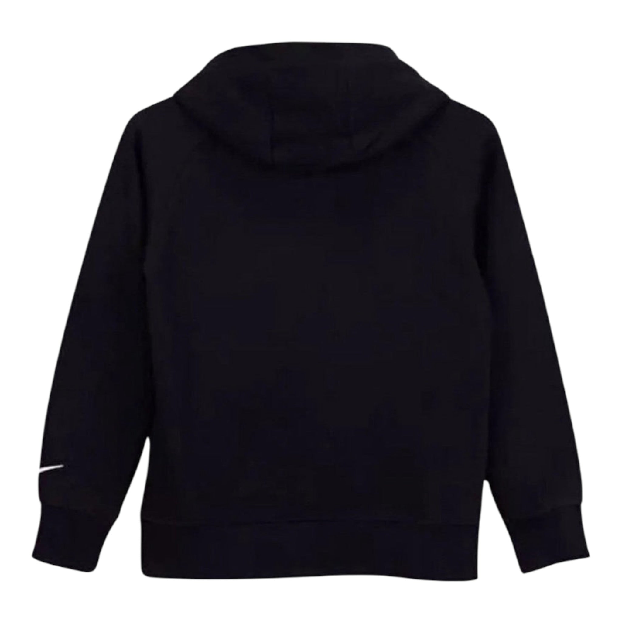 Nike Felpa tinta unita con Cappuccio E Stampa Nero per Bambino 9Q1208X NERO NIKE 