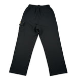 Nike Pantalone Tuta tinta unita con Logo E Tasconi Nero per Bambino 9Q1210X NERO NIKE 