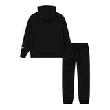 Nike Completo 2 Pezzi Felpa-Pantalone Nero per Bambino 9Q1211 NERO NIKE 