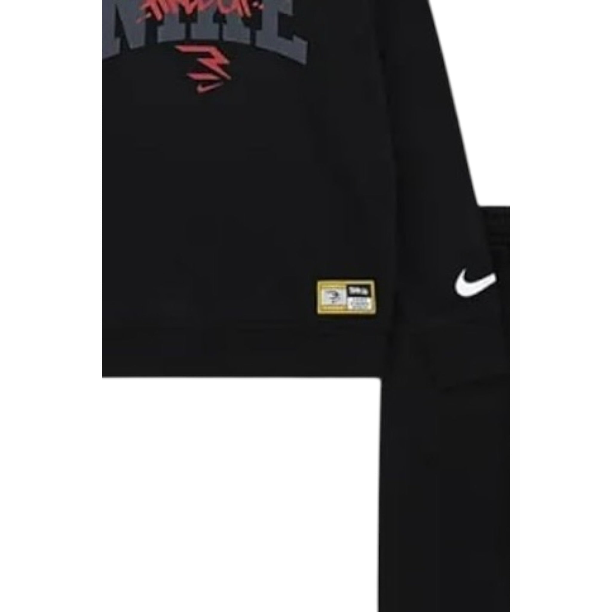 Nike Completo 2 Pezzi Felpa-Pantalone Nero per Bambino 9Q1211 NERO NIKE 