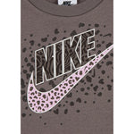 Nike Completo 2 Pezzi Felpa-Pantalone tinta unita Fango per Neonata N432 FANGO NIKE 