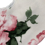 Ninnaoh Bavetta tinta unita con Stampa Rosa per Neonata I25BA40 ROSA NINNAOH 