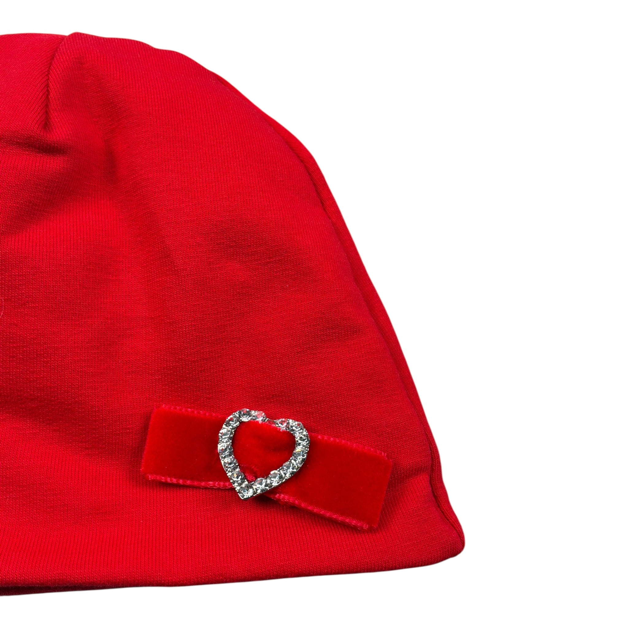 Ninnaoh Cappello tinta unita Rosso per Neonata I25CA55 ROSSO NINNAOH 