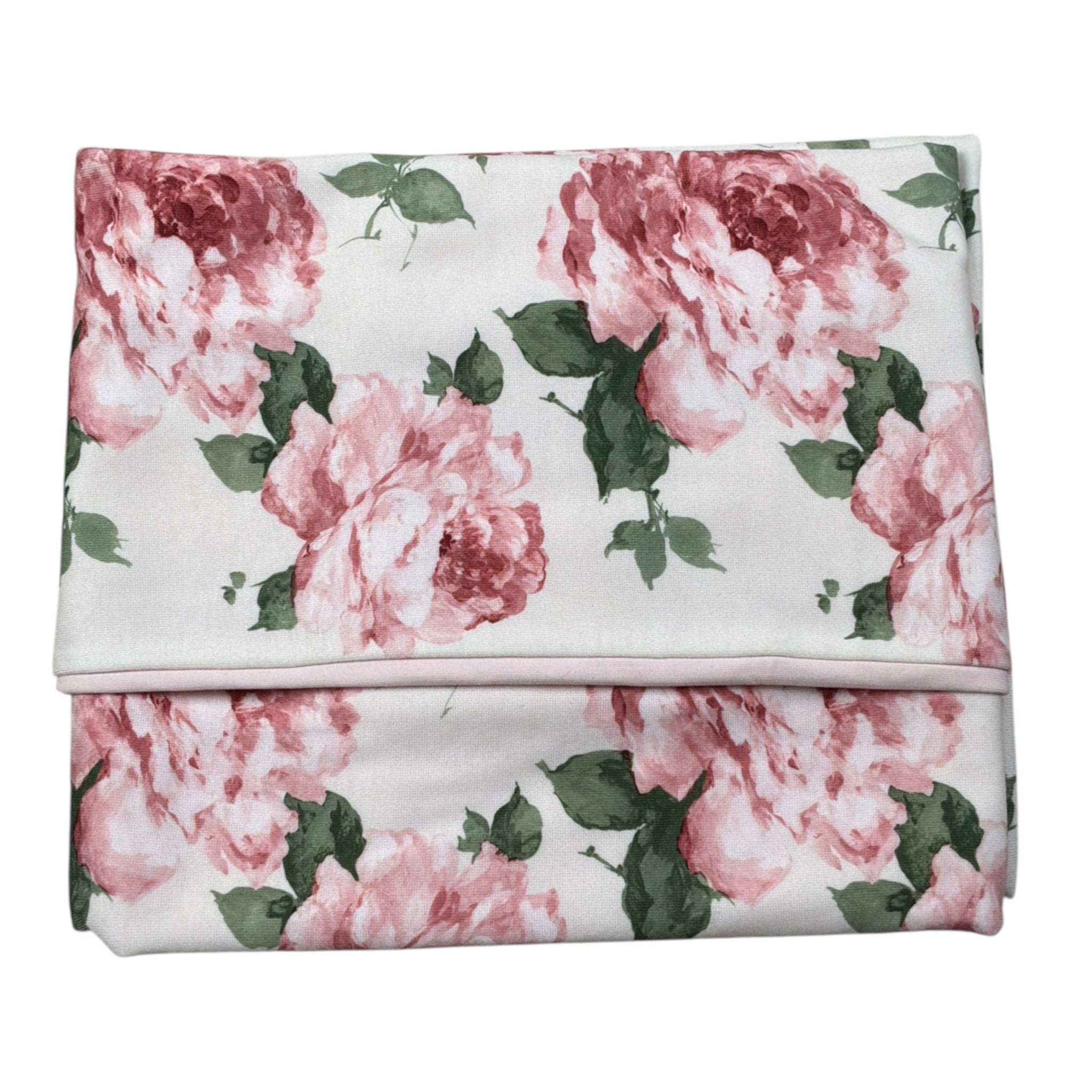 Ninnaoh Coperta tinta unita con Stampa Fiori Bianco per Neonata I25COP16 BIANCO NINNAOH 