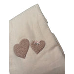 Ninnaoh Coperta tinta unita con Stampa Rosa per Neonata I25COP1L ROSA NINNAOH 