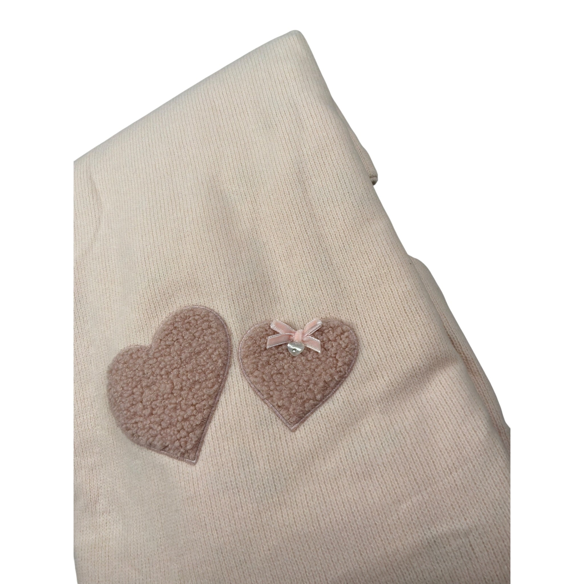 Ninnaoh Coperta tinta unita con Stampa Rosa per Neonata I25COP1L ROSA NINNAOH 