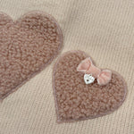 Ninnaoh Coperta tinta unita con Pelliccia Rosa per Neonata I25COP2 ROSA NINNAOH 