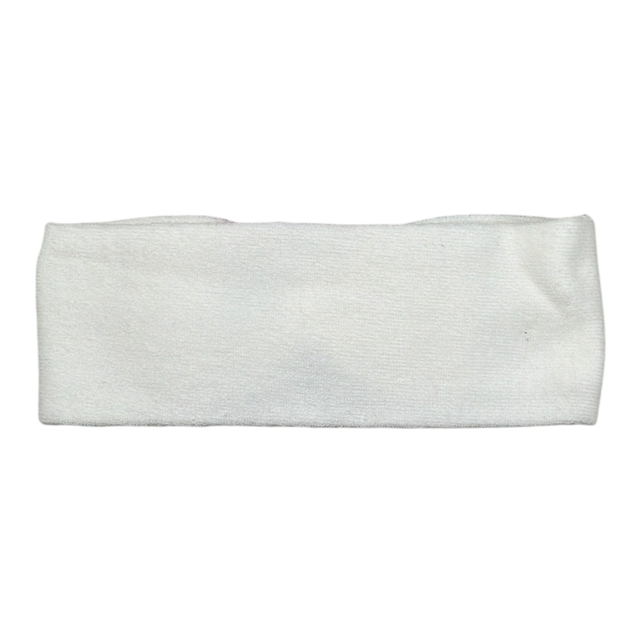 Ninnaoh Fascia tinta unita con Applicazione Fiori Bianco per Neonata I25FA41 BIANCO NINNAOH 