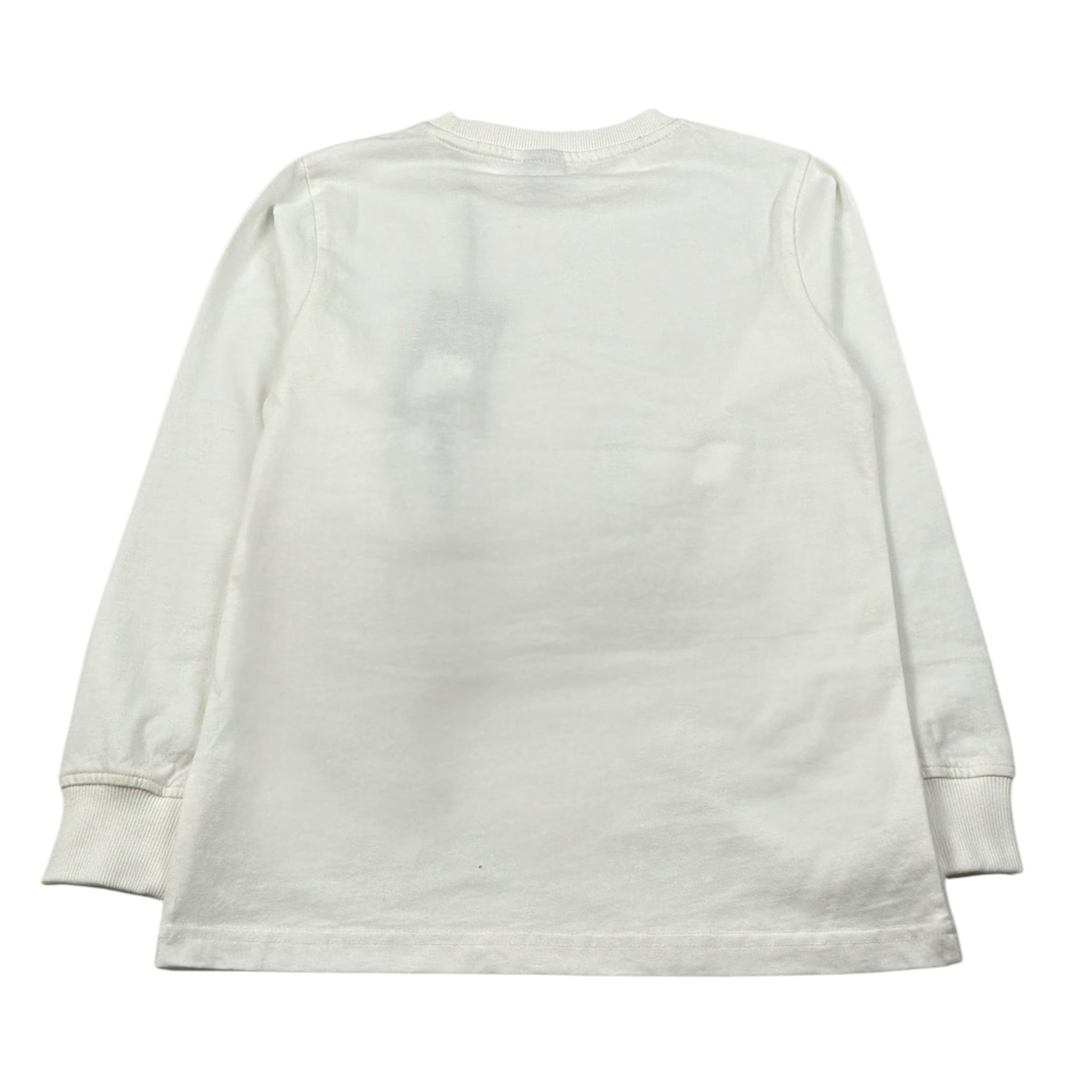 North Sails Shirt Girocollo tinta unita On Stampa Bianco per Bambino NBA26005TS BIANCO NORTH SAILS 