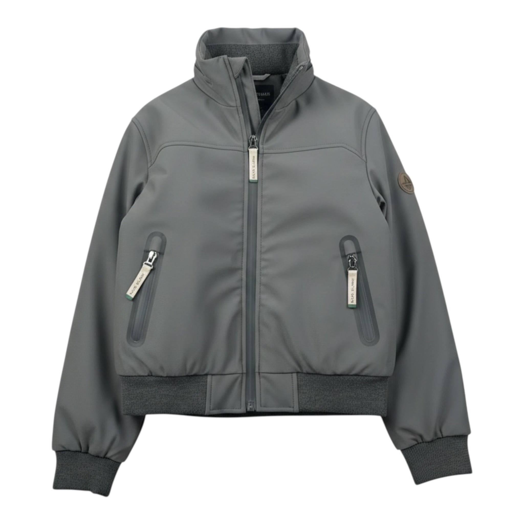 North Sails Giubbino tinta unita con Zip Grigio per Bambino NBA26029GB GRIGIO NORTH SAILS 